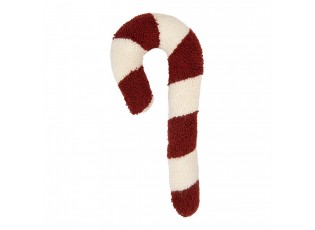 Dekorativní polštář ve tvaru cukrové hole Candy Cane- 18*5*45 cm
