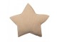 Béžový dekorativní polštář ve tvaru hvězdy Star - 53*5*53 cm Clayre & Eef