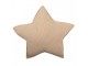Béžový dekorativní polštář ve tvaru hvězdy Star - 53*5*53 cm Clayre & Eef