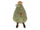 Dekorativní polštář ve tvaru vánočního stromku Christmas Tree - 15*9*23 cm Clayre & Eef