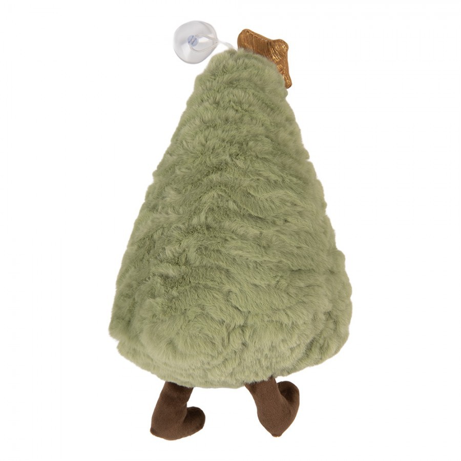 Dekorativní polštář ve tvaru vánočního stromku Christmas Tree - 15*9*23 cm Clayre & Eef Dekorativní polštář ve tvaru vánočního stromku Christmas Tree - 15*9*23 cm Clayre & Eef