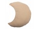 Béžový dekorativní polštář ve tvaru měsíčku Moon - 45*5*40 cm Clayre & Eef