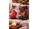Červený povlak na polštář Santa Claus Christmas Rustic I - 44*44 cm Clayre & Eef