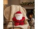 Dekorativní vánoční polštář Santa Claus - 35*5*45 cm Clayre & Eef