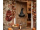 Halloweenská závěsná dekorace dýně Pumpkin - 30*6*54 cm Clayre & Eef