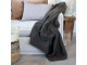 Mocca přehoz s opraným vzhledem Aix Vintage Quilt - 130*180 cm Chic Antique