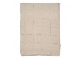 Béžový přehoz s opraným vzhledem Aix Vintage Quilt - 240*240 cm