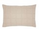 Béžový povlak na polštář s opraným vzhledem Aix Vintage Quilt - 60*40 cm Chic Antique