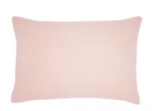 Růžový povlak na polštář s opraným vzhledem Aix Vintage Quilt - 60*40 cm