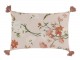 Růřový povlak na polštář se střapci a květy Aix Wild Flowers - 60*40 cm Chic Antique
