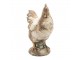 Béžová antik dekorativní figurka slepička - 34*18*44 cm Clayre & Eef