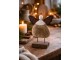 Dekorace dřevěná figurka anděl Angel Rustic M - 13*5*19 cm Clayre & Eef