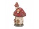 Béžová antik dekorace figurka houba muchomůrka - 30*27*50 cm Clayre & Eef