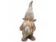 Zahradní dekorace trpaslík Gnome v antik stylu - 28*22*58 cm Clayre & Eef