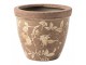 Dekorativní obal na květináč Vintage Charm L - Ø 18*15 cm Clayre & Eef