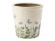 Dekorativní obal na květináč Butterflies Home M - Ø 15*14 cm Clayre & Eef