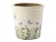 Dekorativní obal na květináč Butterflies Home L - Ø 17*16 cm Clayre & Eef