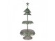 Zelený vintage dekorační etažér stromek Christmas Tree - Ø 32*75 cm Clayre & Eef