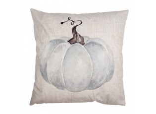 Béžový dekorativní polštář s dýní Country Style Pumpkin - 45*45*4 cm