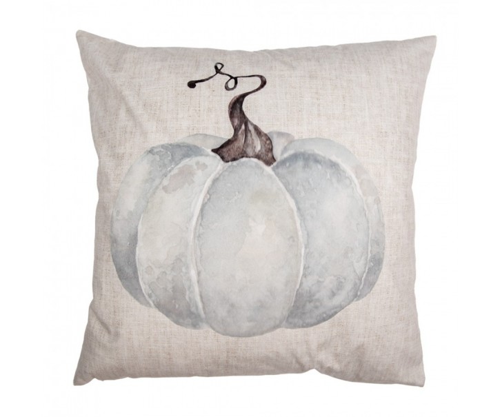 Béžový polštář s dýní Country Style Pumpkin- 45*45*4 cm Clayre & Eef