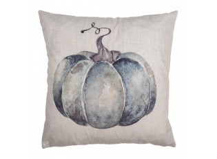 Béžový dekorativní polštář s dýní Country Style Pumpkin - 45*45*4 cm