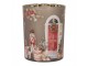 Skleněný svícen na čajovou svíčku Louskáček Nutcracker - Ø 10*13 cm Clayre & Eef