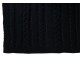 Černý pletený pléd Twist - 130*180 cm J-Line by Jolipa