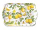 Bílý melaminový tácek s citróny Fresh Lemons - 13*21 cm Ostatn&iacute;