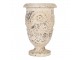Béžový antik květináč s patinou - Ø 24*36 cm Clayre & Eef