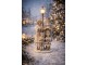 Béžová vánoční dekorace sbor Christmas Choir - 15*11*30 cm Clayre & Eef