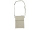Béžová kožená crossbody kabelka - 23*17*1cm Mars & More 