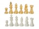 Luxusní šachová sada Chess Bronze & White – 60*15*60 cm J-Line by Jolipa