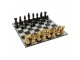 Luxusní šachová sada Chess Bronze & Black – 60*15*60 cm J-Line by Jolipa