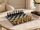 Luxusní šachová sada Chess Bronze & Black – 60*15*60 cm J-Line by Jolipa
