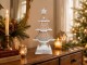 Dekorace vánoční perníkový stromek Gingerbread Tree - 12*12*25 cm Clayre & Eef
