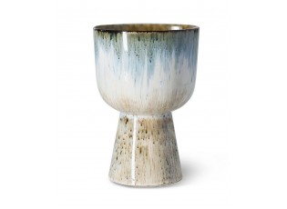 Kameninový obal na květináč Retro Glacier - Ø 16,5*24 cm