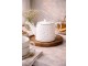 Bílá porcelánová konvička se srdíčky Lovely Day - 23*14*14 cm / 1000 ml Clayre & Eef