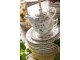Bílá porcelánová konvička tea for one Vintage Blossom - 6*6*13 cm J-Line by Jolipa