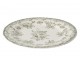 Bílý porcelánový jídelní talíř Vintage Blossom - ⌀26*2,2 cm J-Line by Jolipa