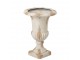 Béžový antik květináč Antiqou French - Ø 48*71 cm J-Line by Jolipa