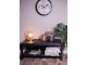 Zlatá stolní lampa se skleněným stínidlem - Ø 15*27 cm E27/max 1*40W Clayre & Eef