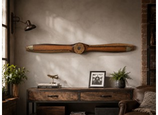 Dekorativní dřevěná vrtule - 12*3*120 cm