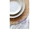 Latté melaminový jídelní talíř Cassis - Ø 25*3 cm Chic Antique