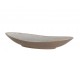 Latté melaminová oválná miska Cassis - 24*13*4 cm Chic Antique