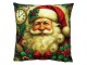 Dekorativní vánoční polštář Santa - 45*45*4 cm Clayre & Eef
