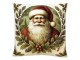 Dekorativní vánoční polštář Santa - 45*45*4 cm Clayre & Eef