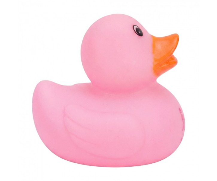 Růžová kachnička LOVE Fancy Ducks - 6*6*6 cm Clayre & Eef
