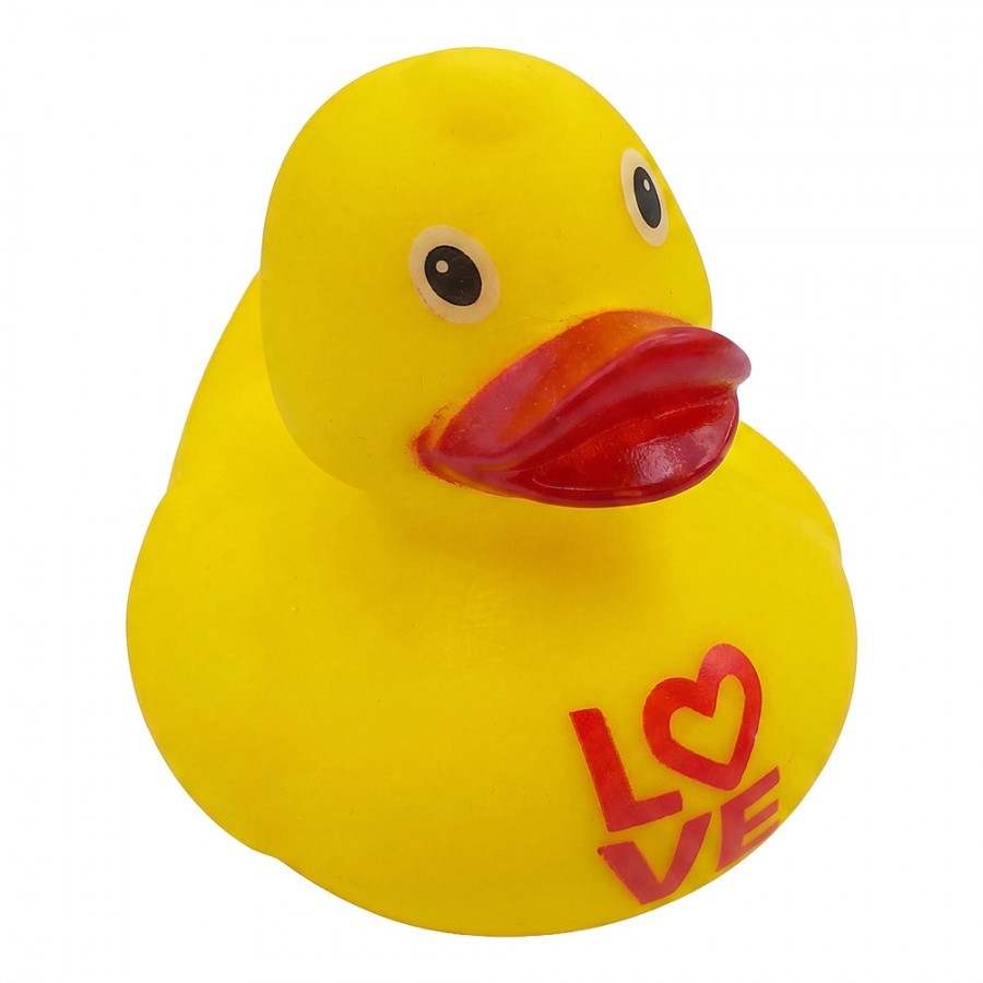 Žlutá kachnička LOVE Fancy Ducks - 7 cm Clayre & Eef Žlutá kachnička LOVE Fancy Ducks - 7 cm Clayre & Eef