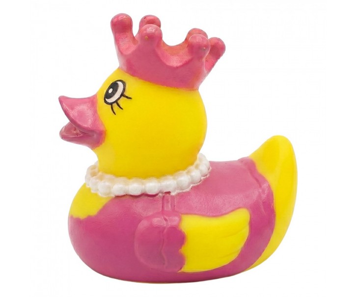 Kachnička s korunkou a perličkami Fancy Ducks - 6*6*6 cm Clayre & Eef