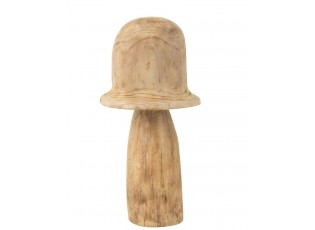 Přírodní dřevěná dekorace houba Mushroom L - Ø 32*60 cm